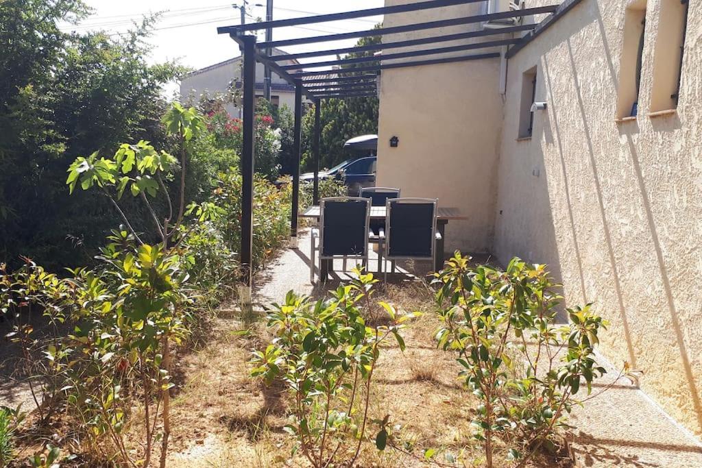 Les Pucines Bis Bas De Villa 29 M2 Luxe Rez De Jardin Climatisation Plein Sud Six-Fours-les-Plages Kültér fotó